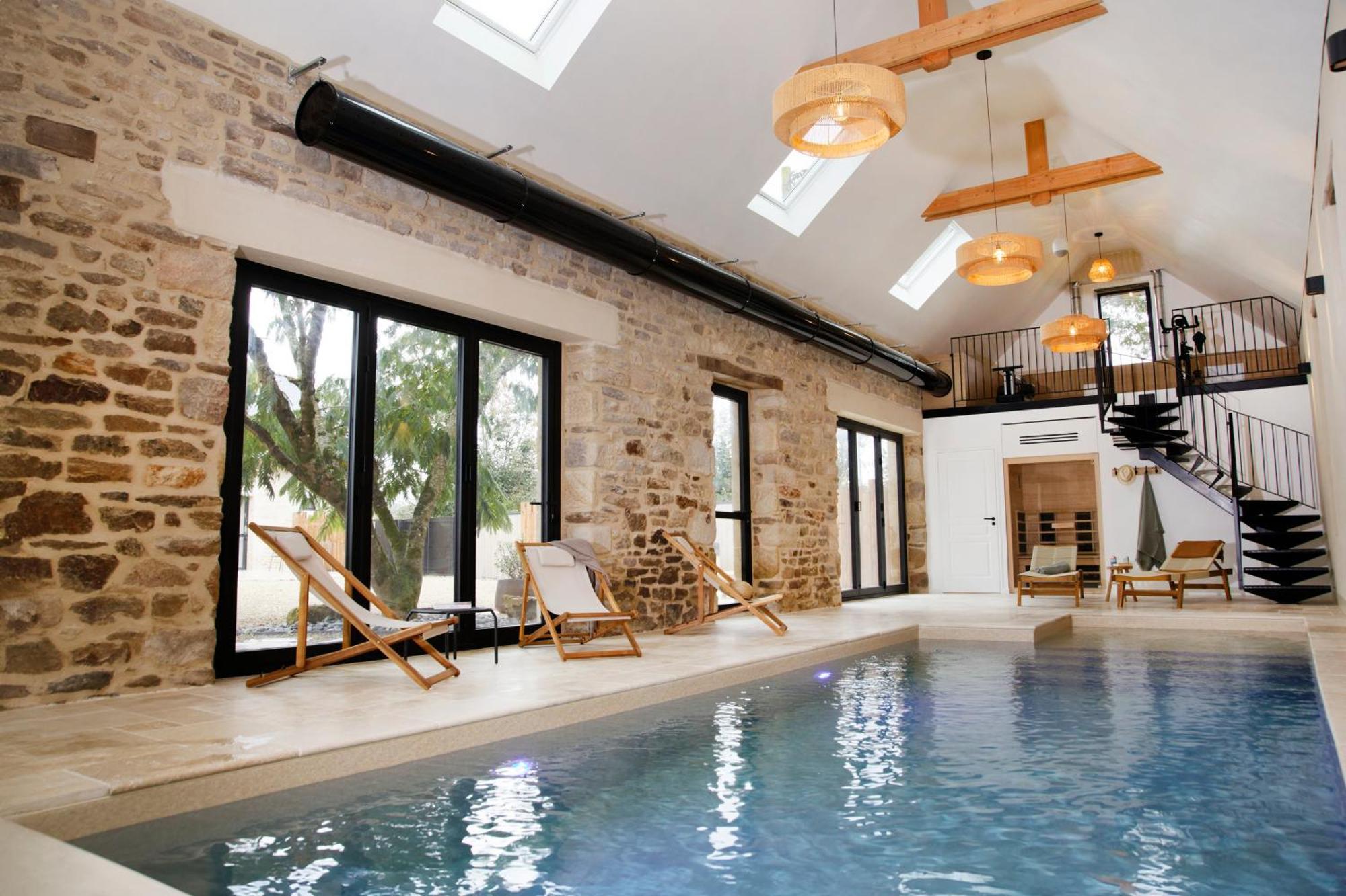 Le Domaine De Soani - Piscine Interieure, Jacuzzis & Sauna Adult Only Saint-Evarzec Экстерьер фото