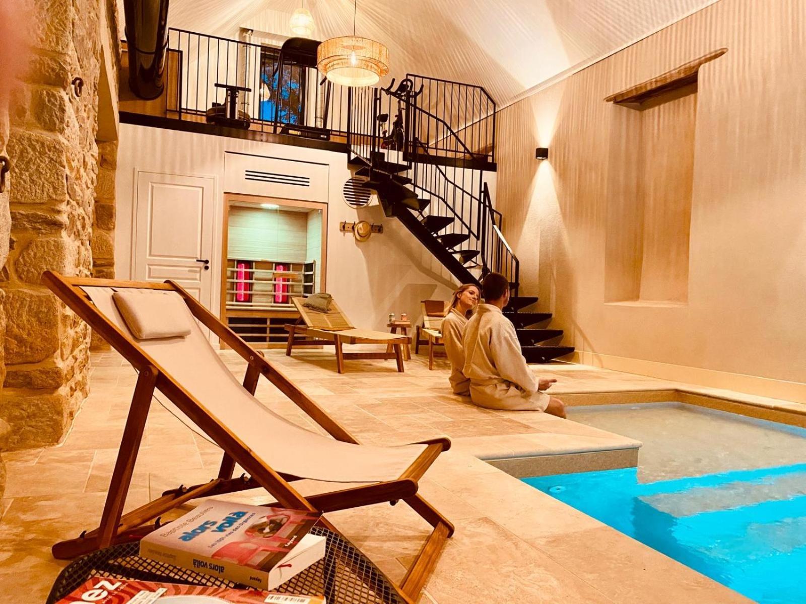 Le Domaine De Soani - Piscine Interieure, Jacuzzis & Sauna Adult Only Saint-Evarzec Экстерьер фото